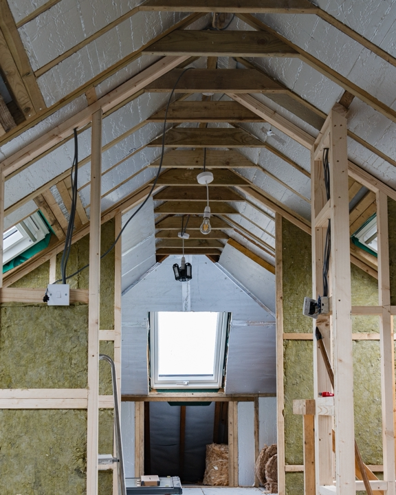 Dachbodenausbau
